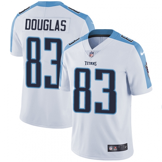 Youth Nike Tennessee Titans #83 Harry Douglas Elite White NFL Jersey - Ujersey