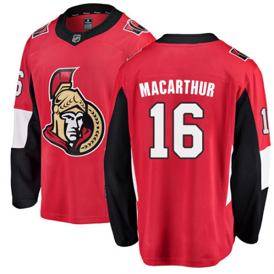Youth Ottawa Senators #16 Clarke MacArthur Fanatics Branded Red Home Breakaway NHL Jersey - Ujersey