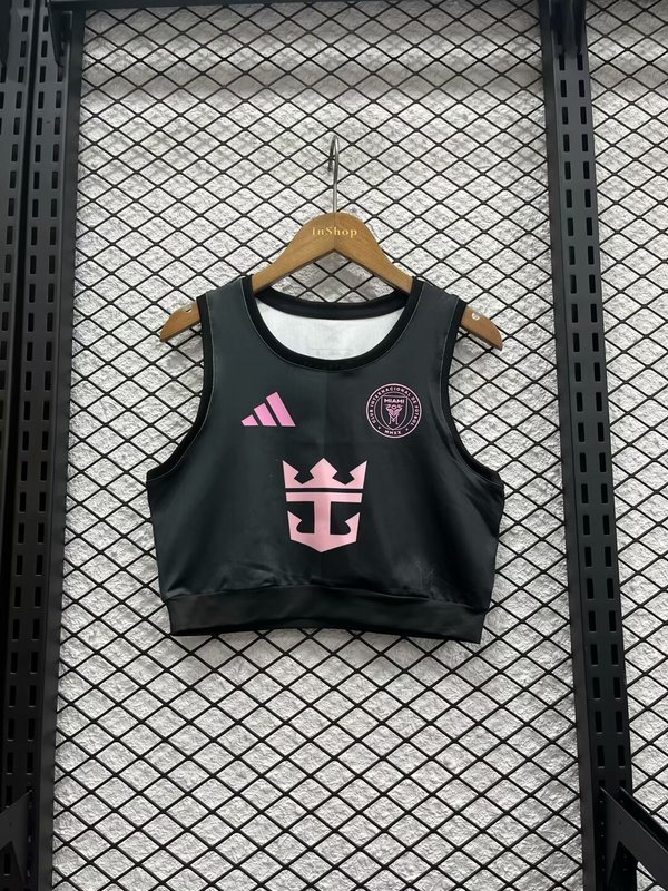 Inter Miami Soccer Jersey Women's Away Vest 2025 - Ujersey NHL