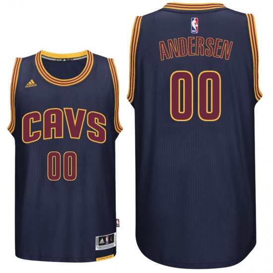 Cleveland Cavaliers #00 Chris Andersen New Swingman Alternate Navy Jersey - Ujersey