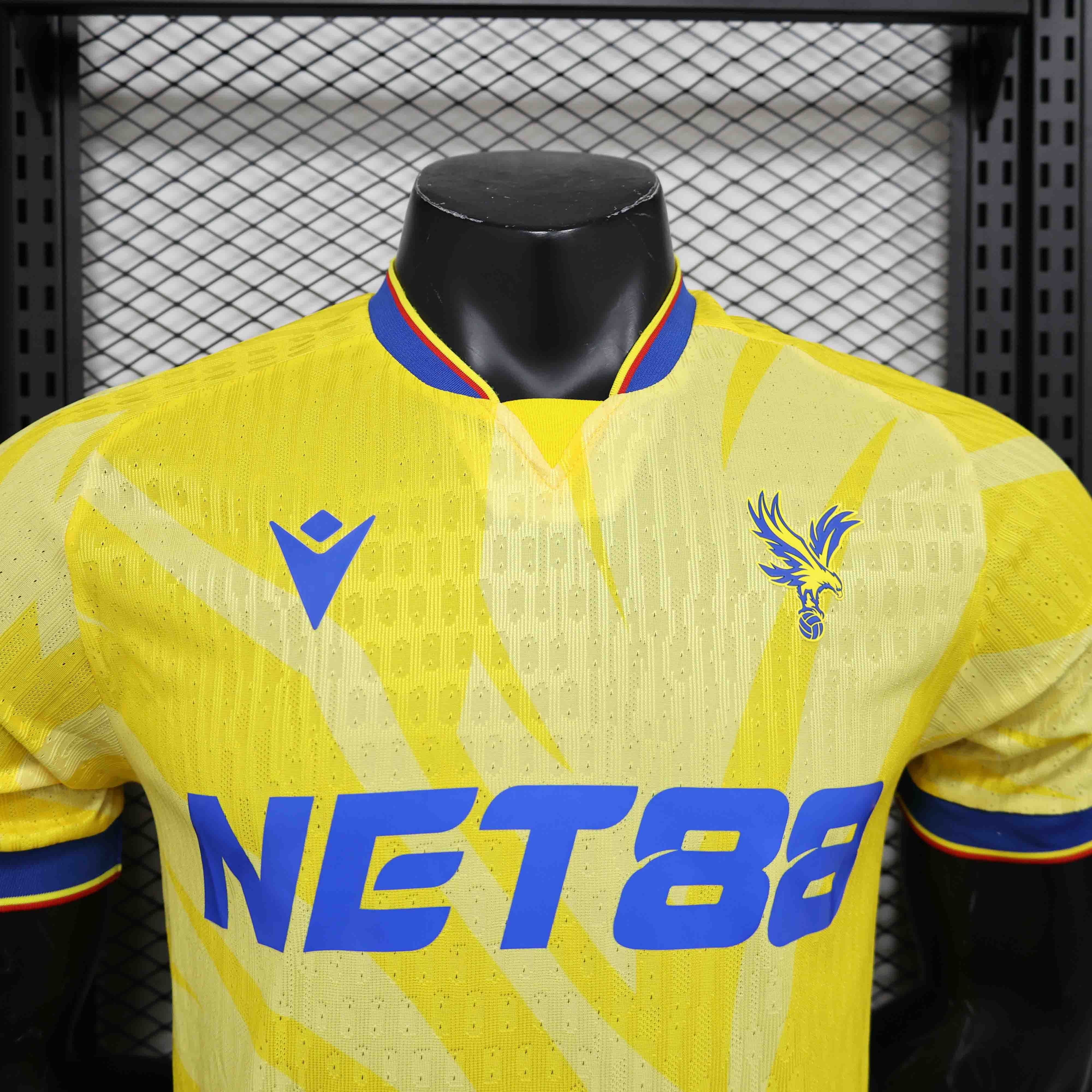 Crystal Palace Football Jersey Away Shirt 2024/25 - Ujersey NHL