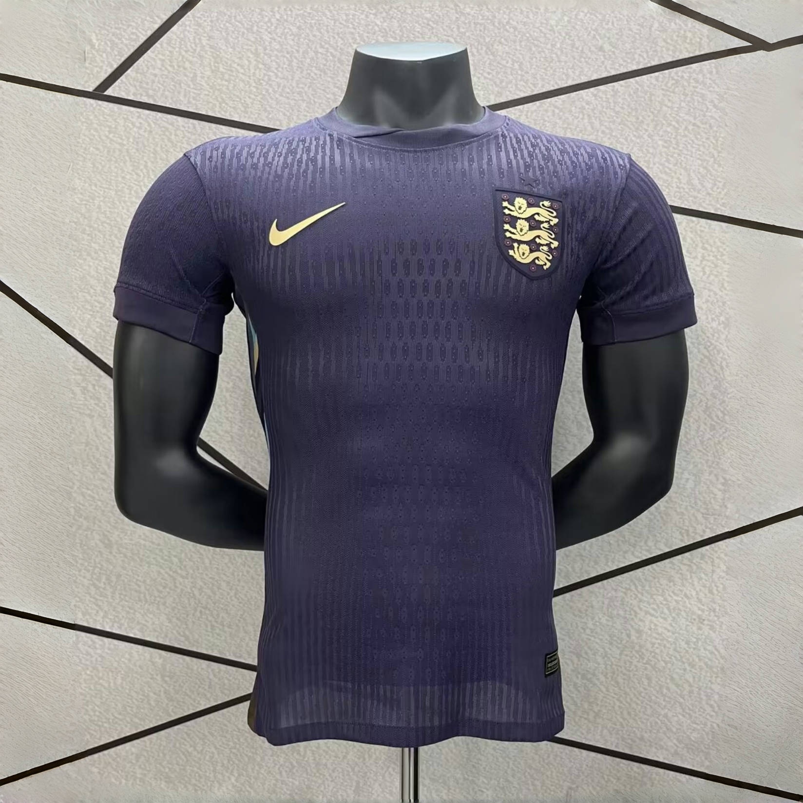 England Soccer Jersey Away Shirt EURO 2024 - U-jersey