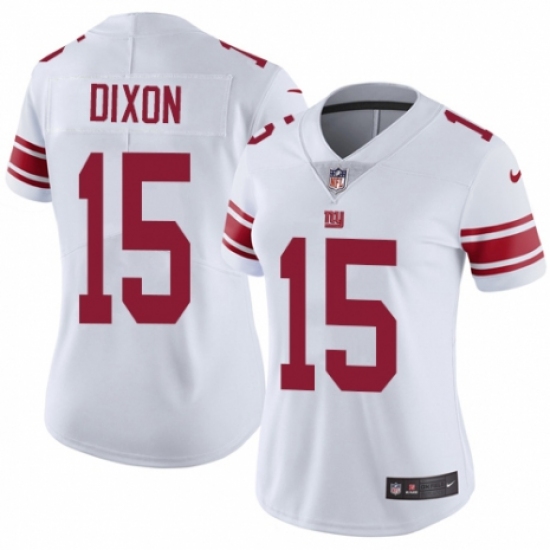 Women's Nike New York Giants #15 Riley Dixon White Vapor Untouchable Elite Player NFL Jersey - Ujersey