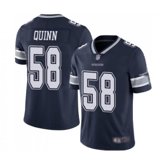 Youth Dallas Cowboys #58 Robert Quinn Navy Blue Team Color Vapor Untouchable Limited Player Football Jersey - Ujersey