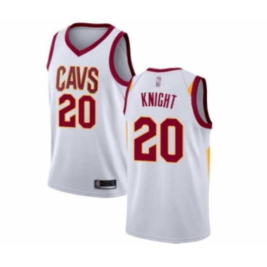Women's Cleveland Cavaliers #20 Brandon Knight Authentic White Basketball Jersey - Association Edition - Ujersey