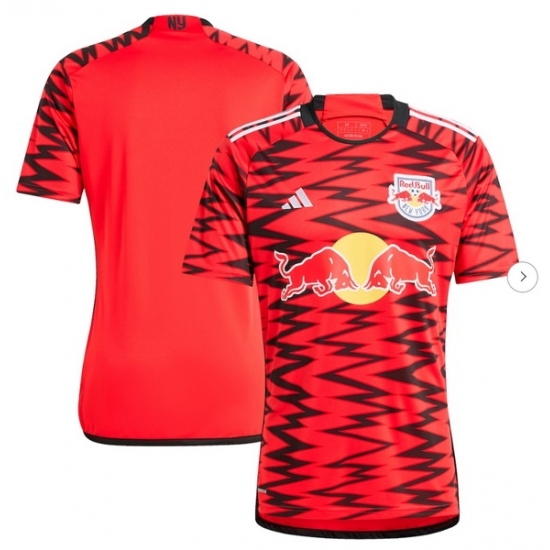 Men New York Red Bulls adidas Red 2024 Legacy Replica Jersey - Ujersey