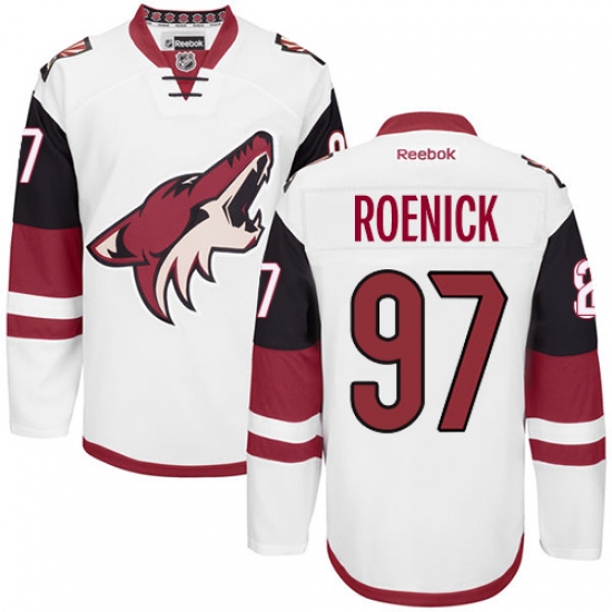 Youth Reebok Arizona Coyotes #97 Jeremy Roenick Authentic White Away NHL Jersey - Ujersey