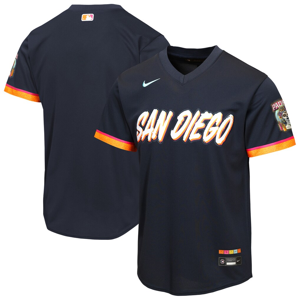 Youth San Diego Padres Nike Obsidian 2026 City Connect Stadium Jersey - Ujersey NHL