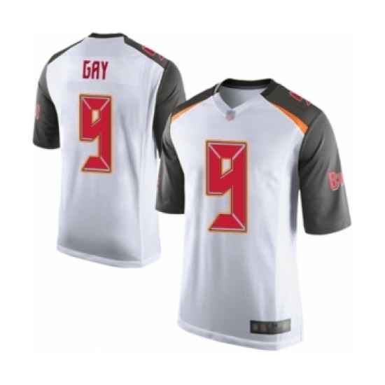 Men's Tampa Bay Buccaneers #9 Matt Gay Game White Football Jersey - Ujersey