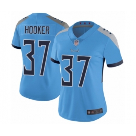 Women's Tennessee Titans #37 Amani Hooker Light Blue Alternate Vapor Untouchable Limited Player Football Jersey - Ujersey