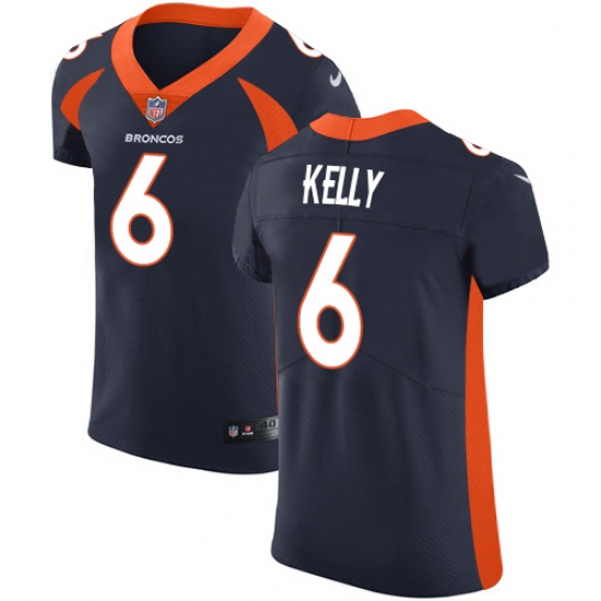 Men's Nike Denver Broncos #6 Chad Kelly Navy Blue Alternate Vapor Untouchable Elite Player NFL Jersey - Ujersey