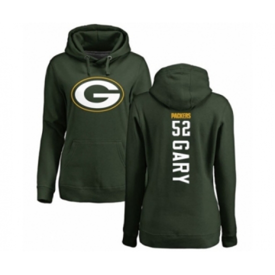 Football Women's Green Bay Packers #52 Rashan Gary Green Backer Hoodie - Ujersey