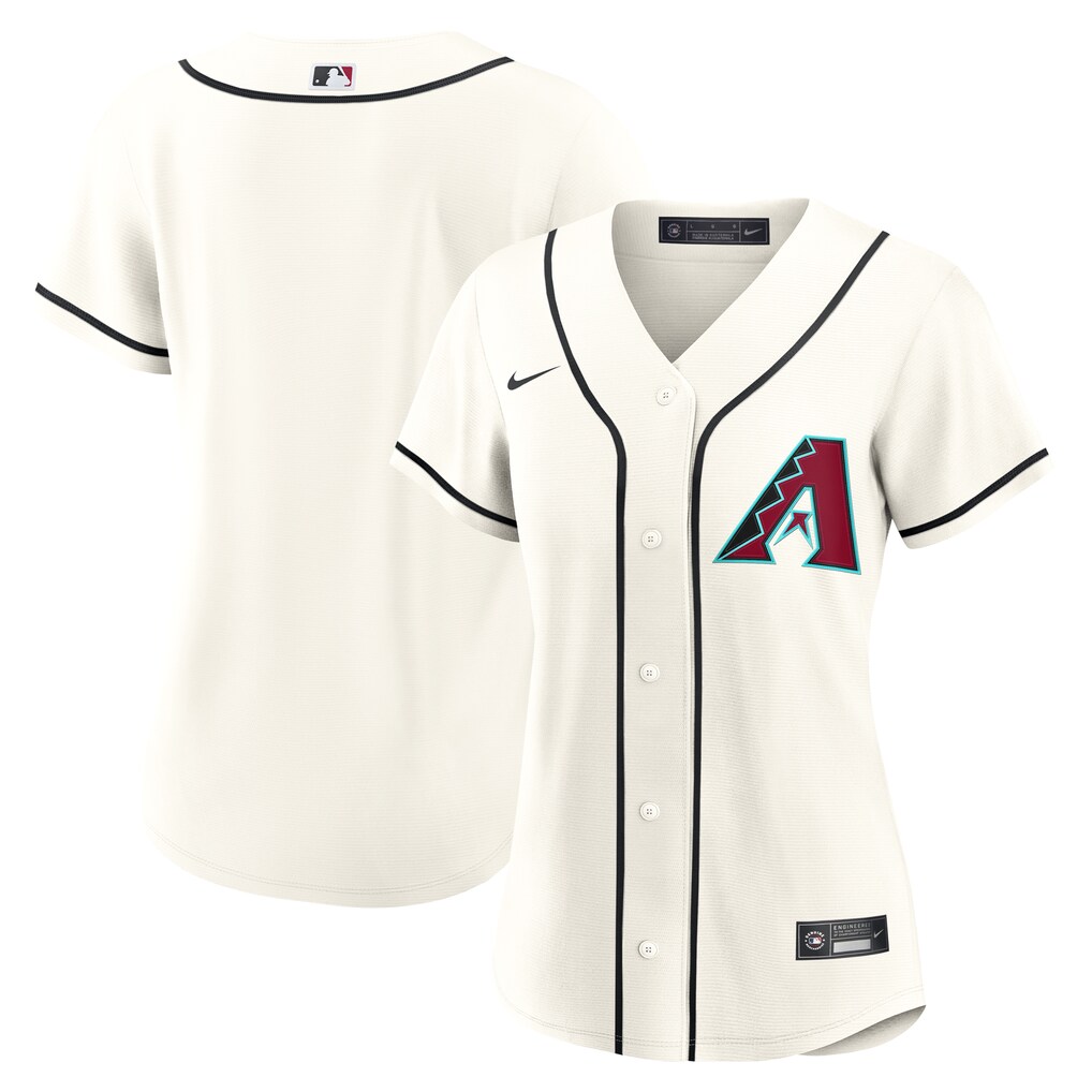 Women's Arizona Diamondbacks  Nike Cream Home Replica 2.0 Jersey - Ujersey