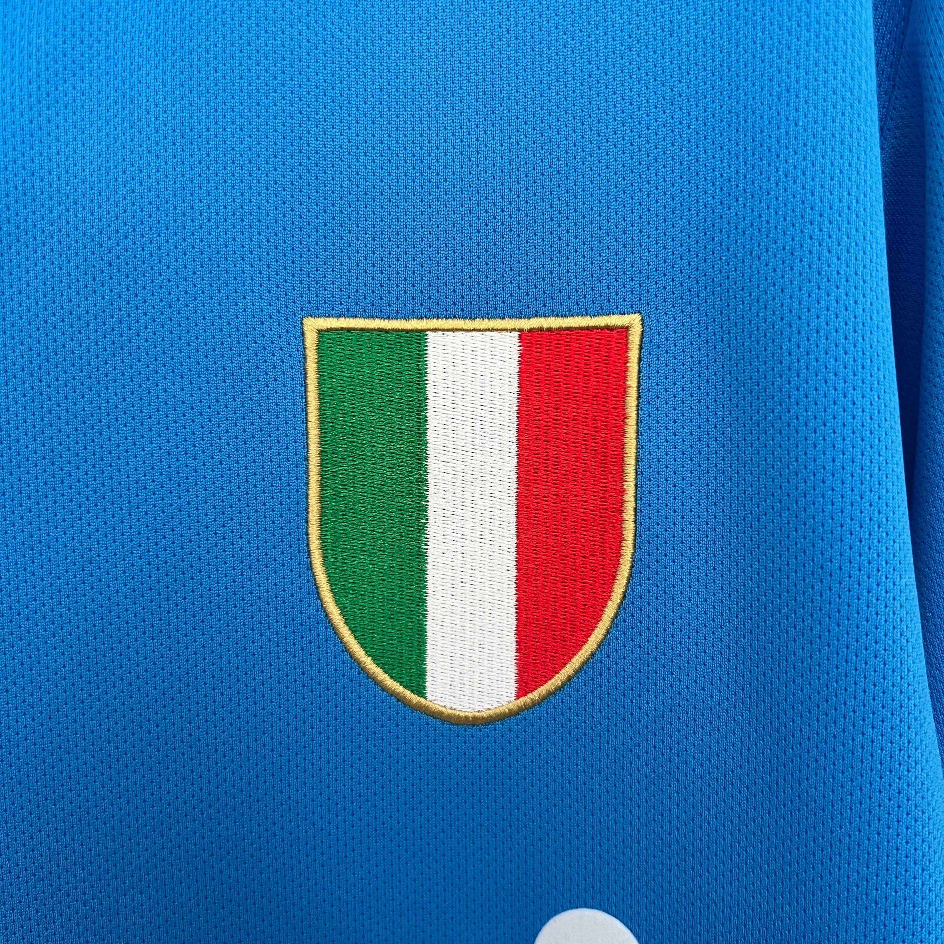 Napoli Retro Soccer Jersey Home Long Sleeve Custom Shirt 1987-88 - ujerseystore