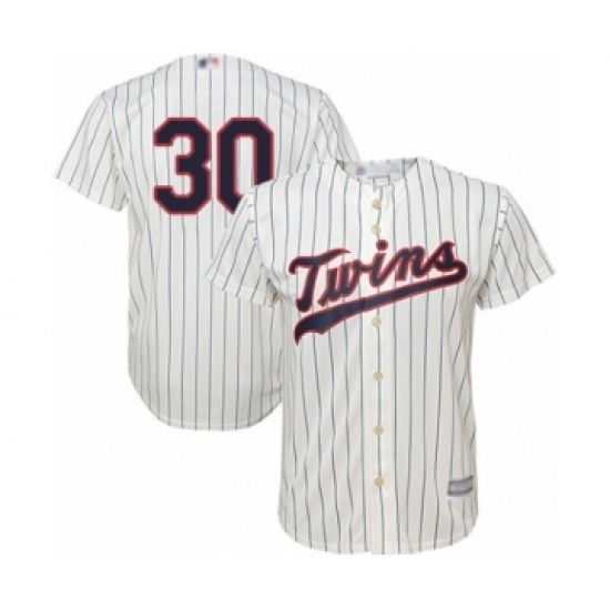 Youth Minnesota Twins #30 LaMonte Wade Authentic Cream Alternate Cool Base Baseball Player Jersey - Ujersey