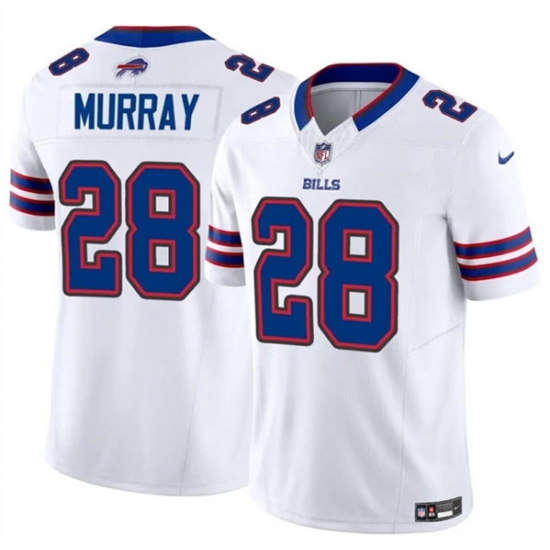 Men's Buffalo Bills #28 Latavius Murray White 2023 F.U.S.E. Vapor Untouchable Limited Football Stitched Jersey - Ujersey