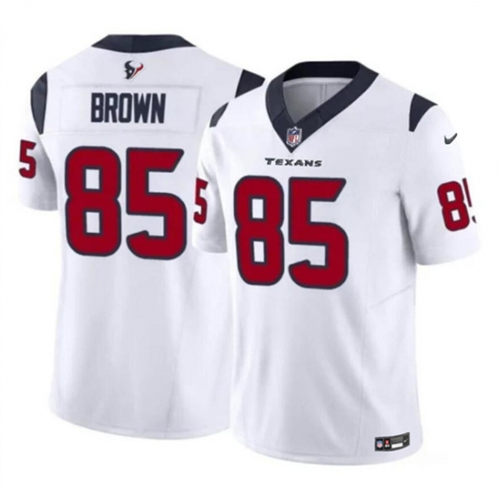 Men's Houston Texans #85 Noah Brown White 2023 F.U.S.E. Vapor Untouchable Football Stitched Jersey - Ujersey