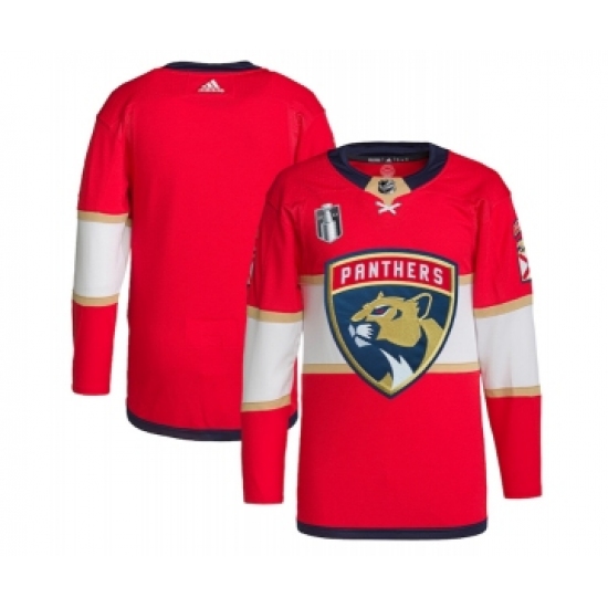 Men's Florida Panthers Blank Red 2023 Stanley Cup Final Stitched Jersey - Ujersey