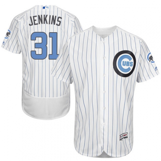 Men's Majestic Chicago Cubs #31 Fergie Jenkins Authentic White 2016 Father's Day Fashion Flex Base MLB Jersey - Ujersey