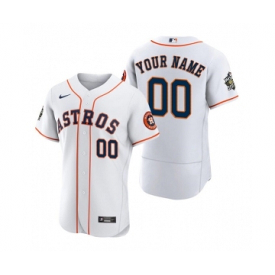 Men's Houston Astros Active Player White 2022 World Series Flex Base Stitched Jersey - Ujersey