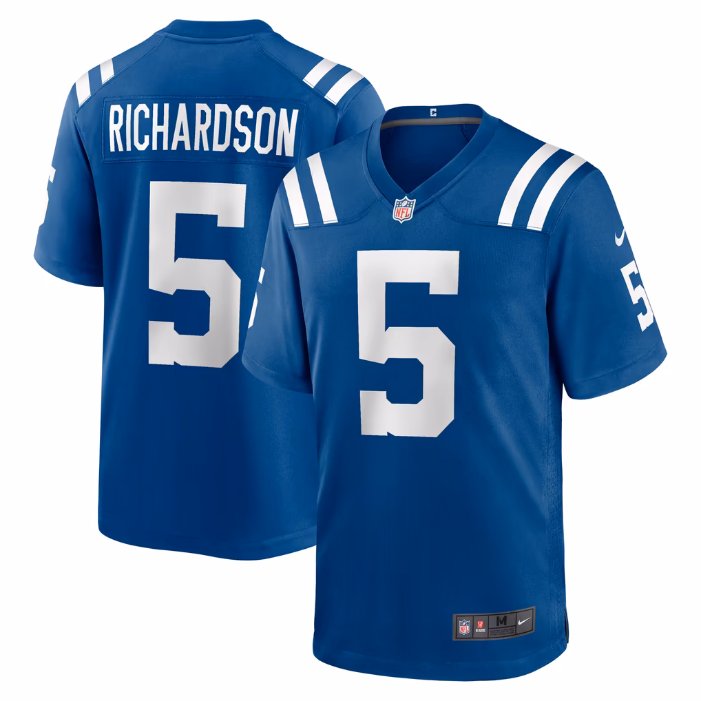 Youth Indianapolis Colts Anthony Richardson Sr. Nike Royal Game Jersey - ujerseystore