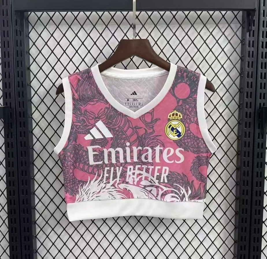 Real Madrid Special Edition Women's Vest Soccer Jersey 2025/26 - U-jersey