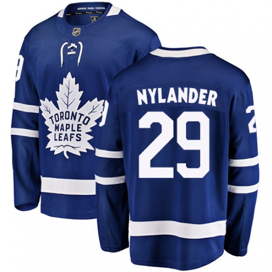 Youth Toronto Maple Leafs #29 William Nylander Fanatics Branded Royal Blue Home Breakaway NHL Jersey - Ujersey