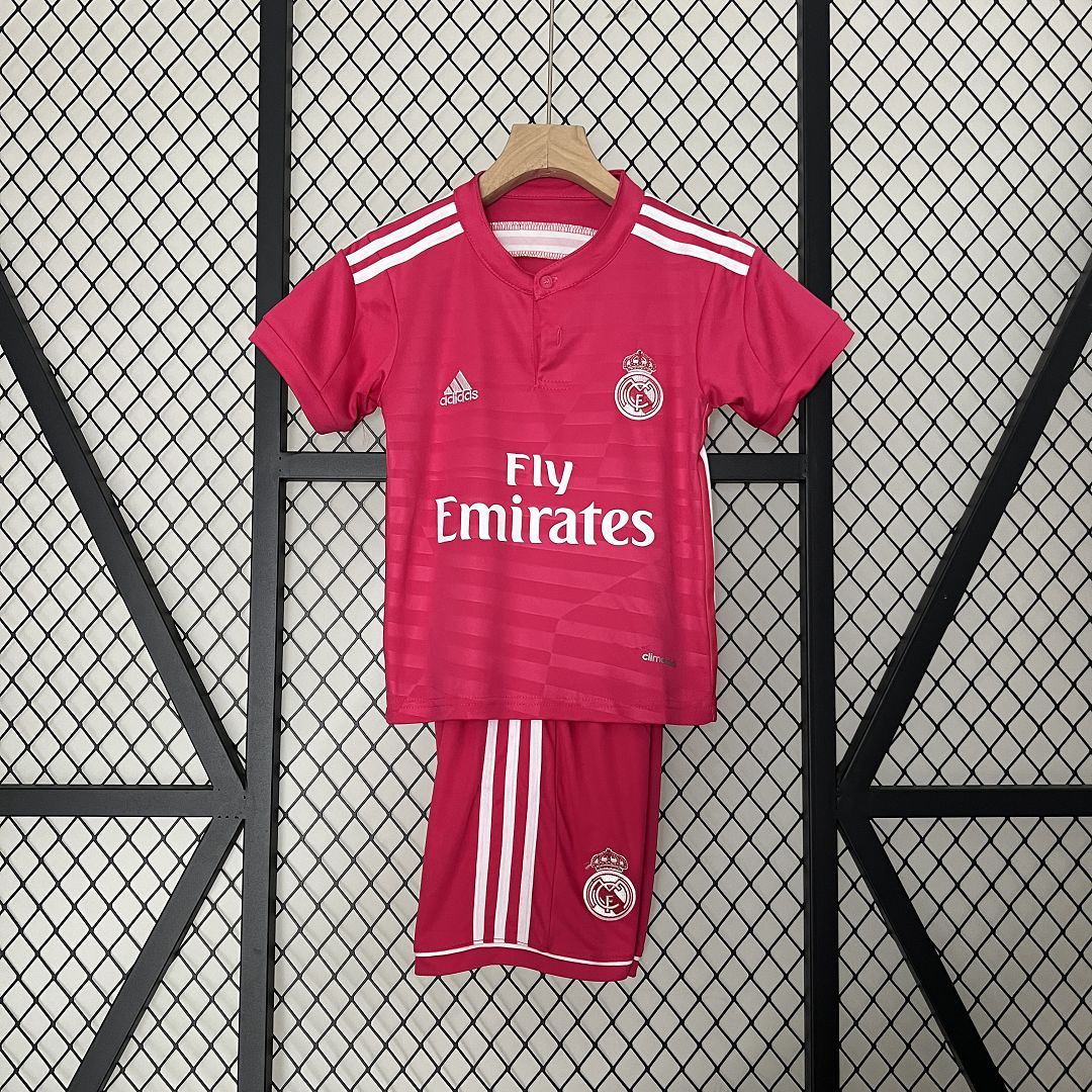 Real Madrid Retro Jersey Away Kids Kit Jersey+Shorts 2014/15 - U-jersey