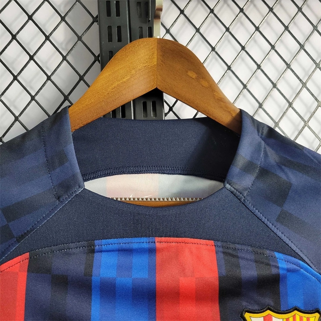Barcelona Home Soccer Jersey Custom Shirt 2022/23 - SUjersey01