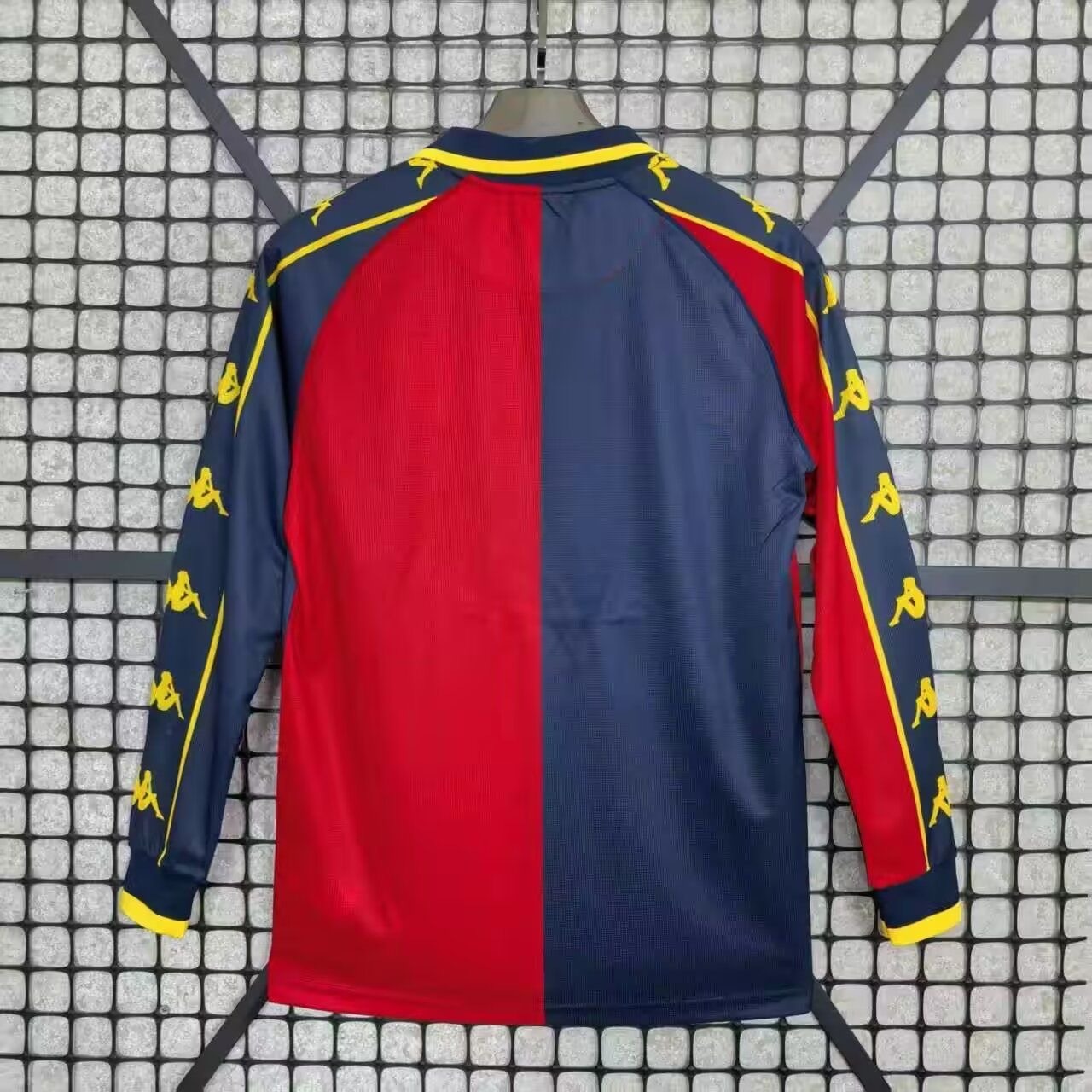 Genoa Soccer Jersey Long Sleeve Custom Shirt 2025/26 - ujerseystore