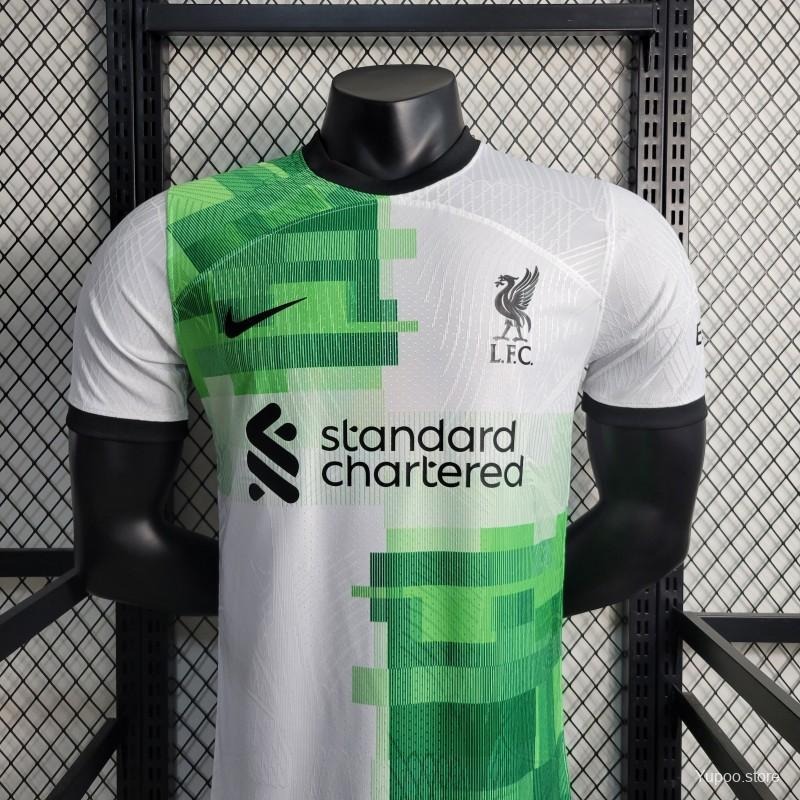 Liverpool Football Jersey Away Shirt 2023/24