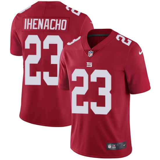 Youth Nike New York Giants #23 Duke Ihenacho Elite Red Alternate NFL Jersey - Ujersey