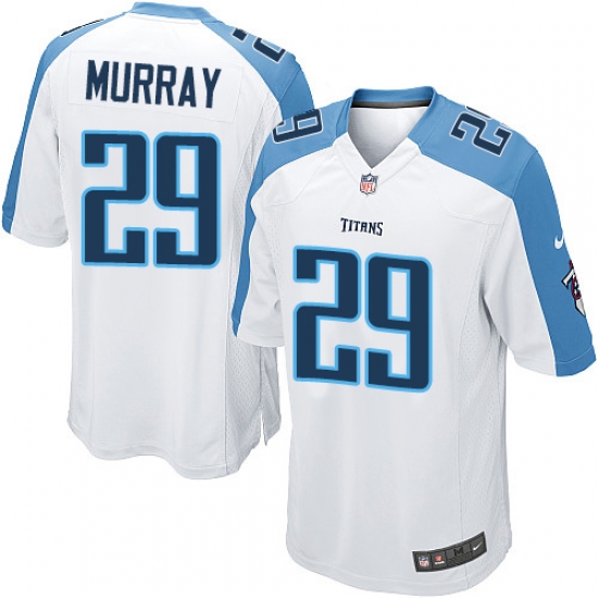Men's Nike Tennessee Titans #29 DeMarco Murray Game White NFL Jersey - Ujersey