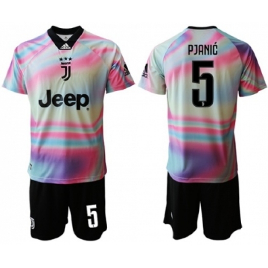 Juventus #5 Pjanic Anniversary Soccer Club Jersey