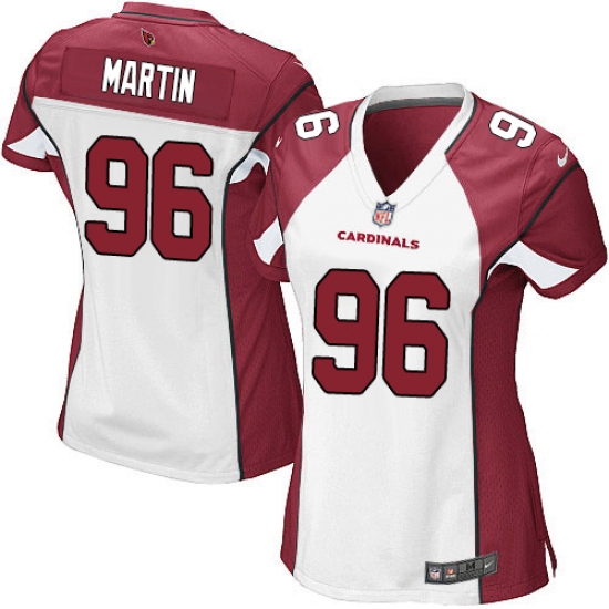Women's Nike Arizona Cardinals #96 Kareem Martin Game White NFL Jersey - Ujersey