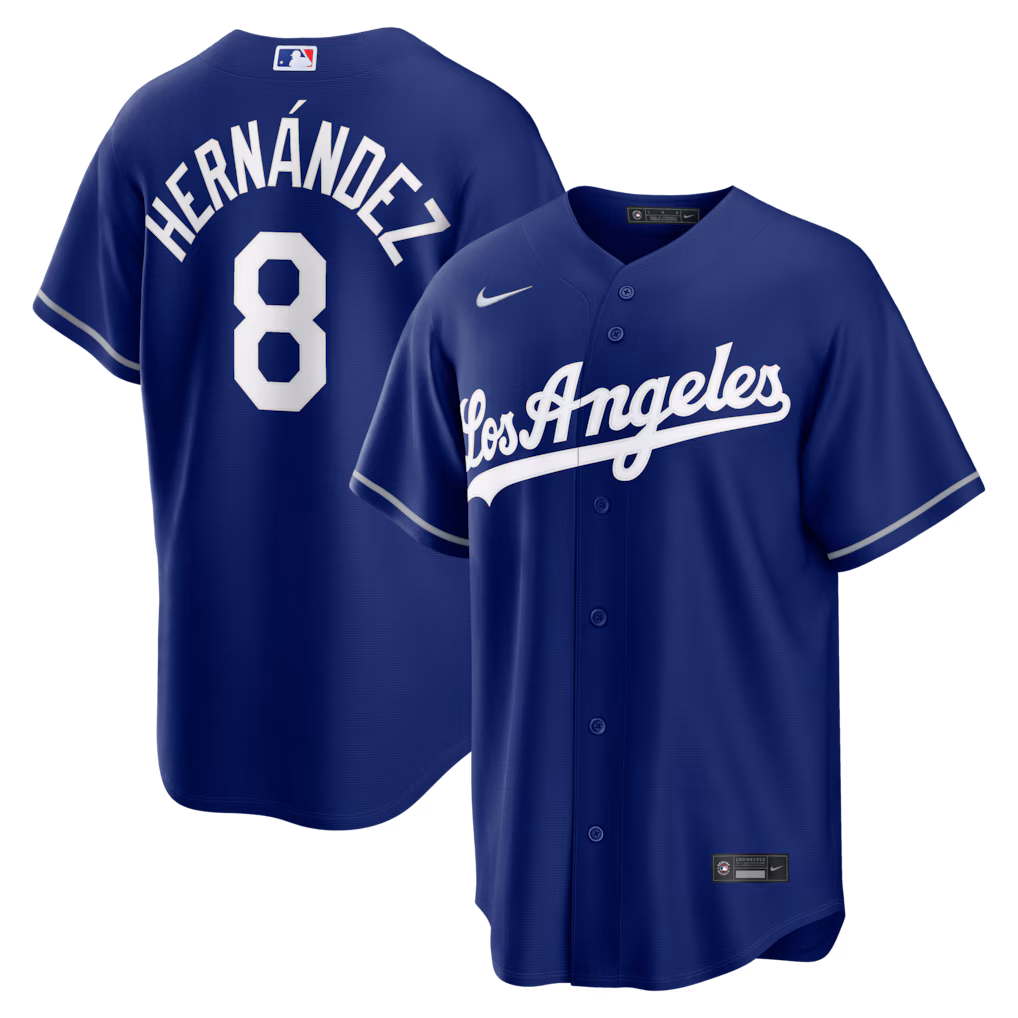 Men's Los Angeles Dodgers Enrique Hernández Nike Royal Alternate Replica Jersey - ujerseystore