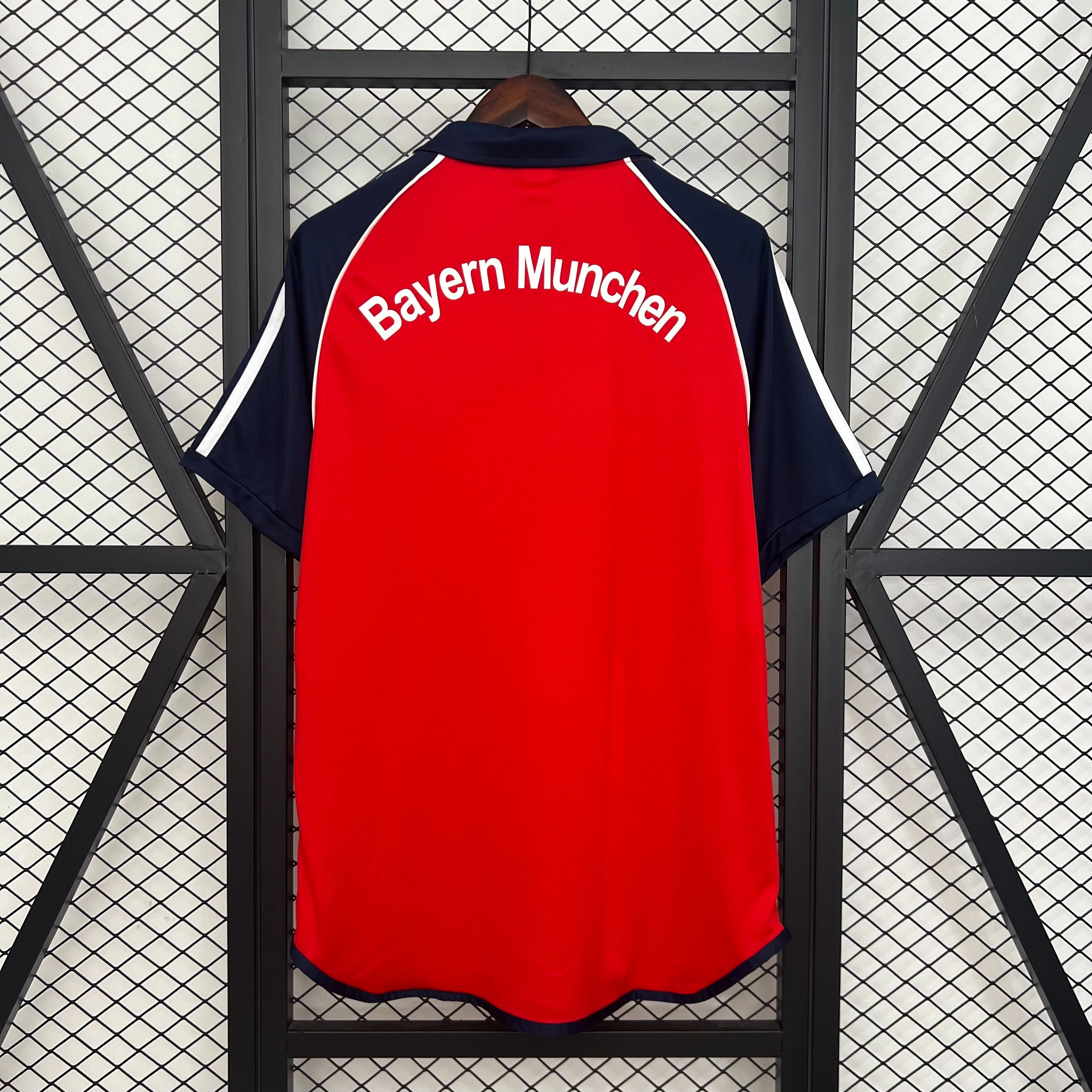 Bayern Munich Retro Jersey Home Soccer Shirt 2000-01