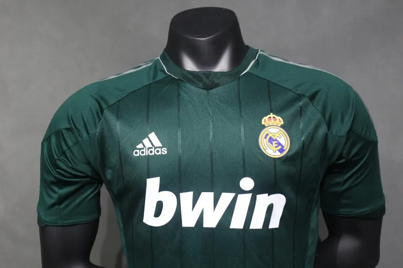 Real Madrid Retro Jersey Third Away Soccer Shirt 2012/13