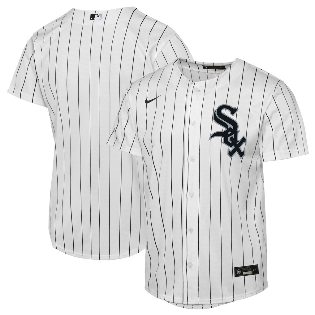 Youth Chicago White Sox  Nike White Home Replica Jersey - ujerseystore