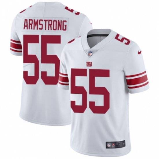Youth Nike New York Giants #55 Ray-Ray Armstrong White Vapor Untouchable Elite Player NFL Jersey - Ujersey