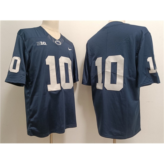 Men's Notre Dame Fighting Irish #10 Sam Hartman Navy Limited Stitched Jersey - Ujersey