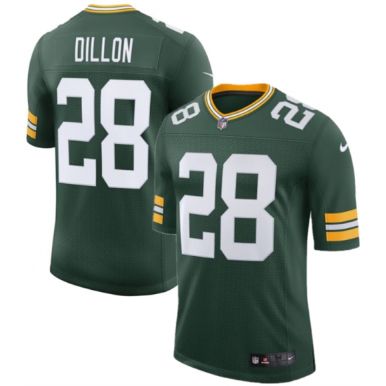 Men's Green Bay Packers #28 A. J. Dillon Green 2025 New Vapor Untouchable Limited Football Stitched Jersey - Ujersey