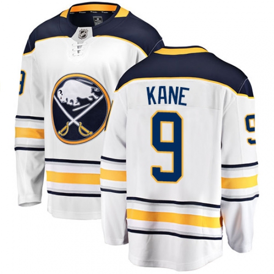 Youth Buffalo Sabres #9 Evander Kane Fanatics Branded White Away Breakaway NHL Jersey - Ujersey