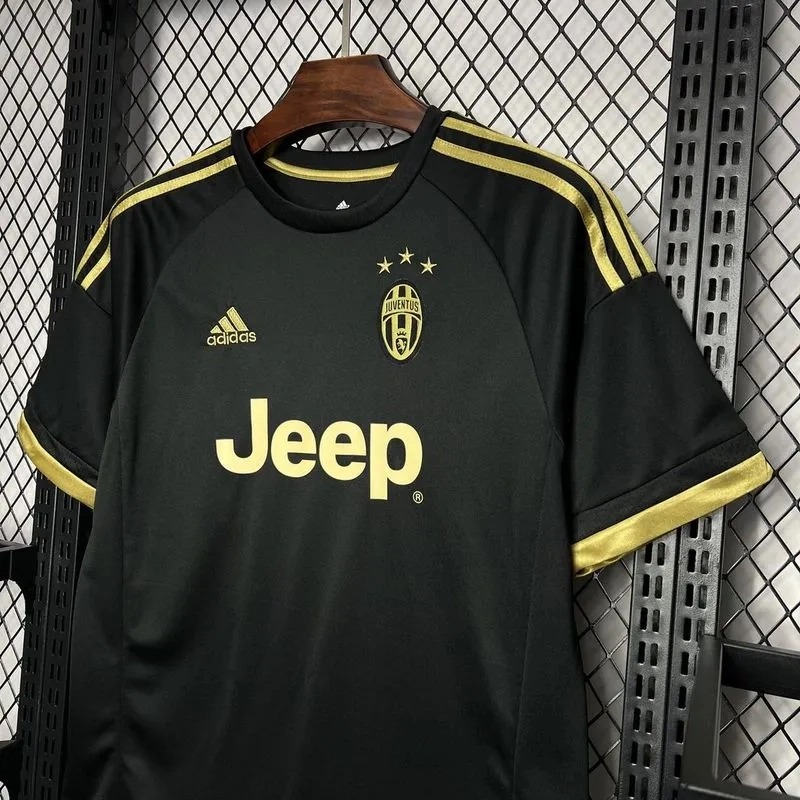 Juventus Retro Soccer Jersey Third Away Custom Shirt 2015-16