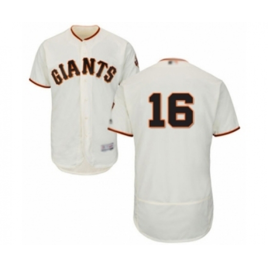 Men's San Francisco Giants #16 Aramis Garcia Cream Home Flex Base Authentic Collection Baseball Player Jersey - Ujersey
