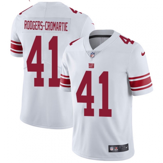Youth Nike New York Giants #41 Dominique Rodgers-Cromartie Elite White NFL Jersey - Ujersey