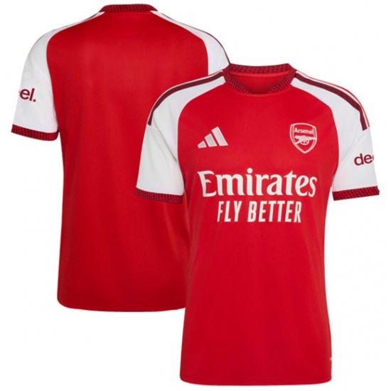 Men's Arsenal F.C Blank 2026-27 Red Home Soccer Jersey