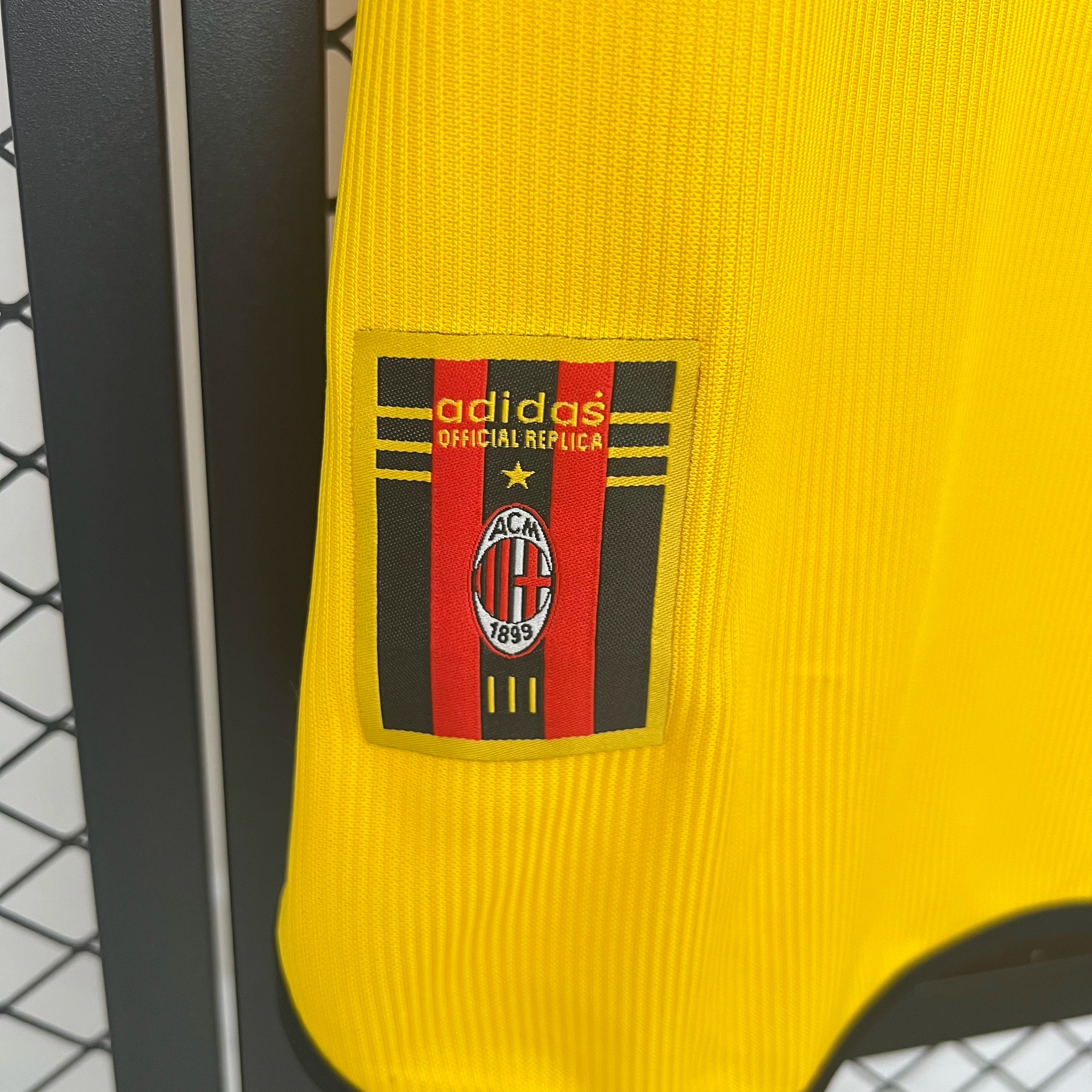 AC Milan Retro Soccer Jersey Away Custom Shirt 1999/00 - ujerseystore