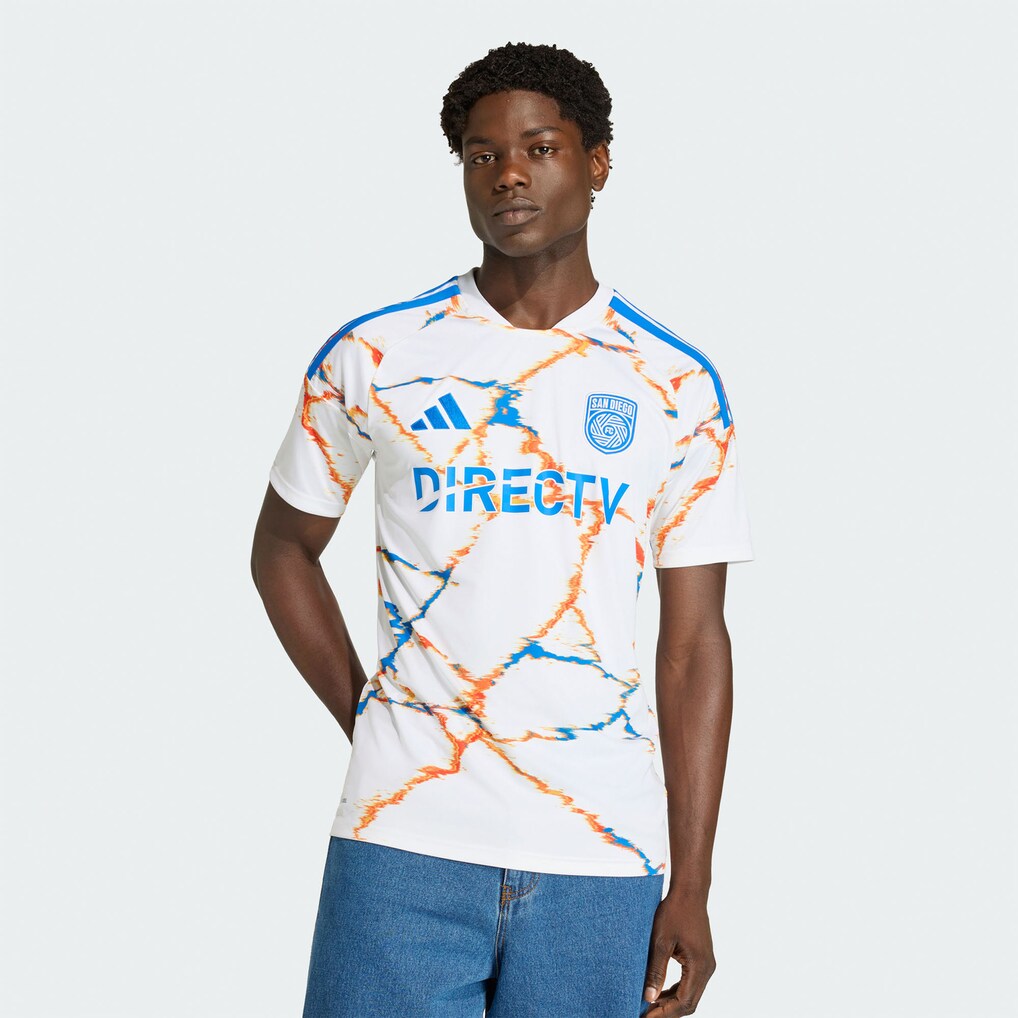 Men's San Diego FC adidas White 2026 Unprecedented Unity Kit Replica Jersey - Ujersey