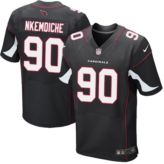 Men's Nike Arizona Cardinals #90 Robert Nkemdiche Elite Black Alternate NFL Jersey - Ujersey